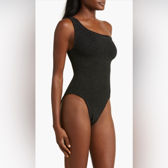 HUNZA G Nancy sparkle-embellished swimsuit, OS, $255 - Picture 3 of 16